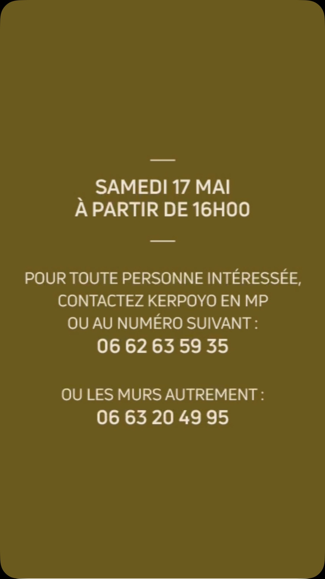 VENEZ NOMBREUX !
SAMEDI 17 MAI À PARTIR DE 16h00

#surmesure #decoration #panoramique #decor #papierpeint #déco #plaids #tissu #bijou #ceramique #vaisselleaddict #artısanat #grès #kanthaart #frenchedesigner #artdecoration #interiordecor #handmade #tendancedéco déco