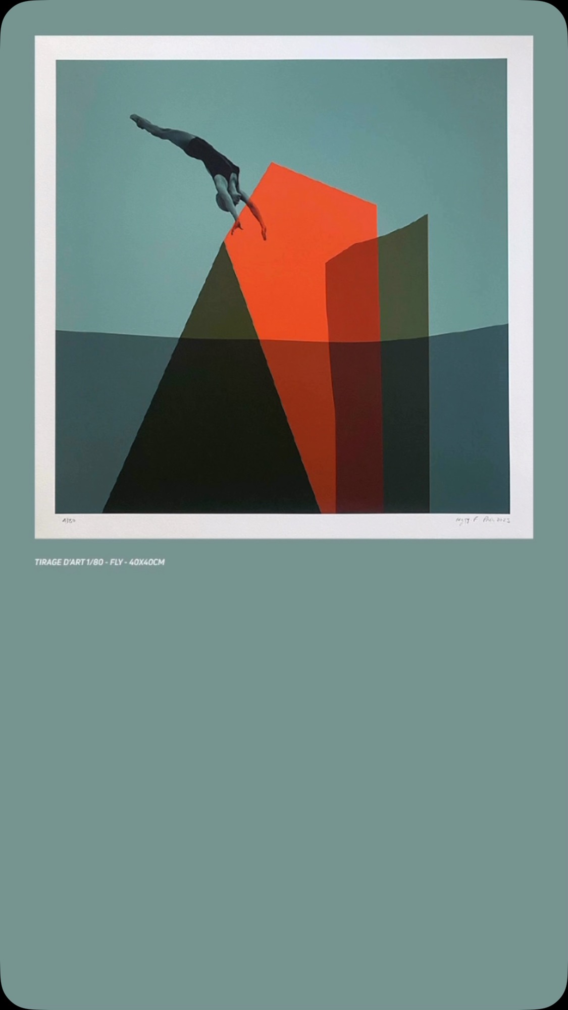 TIRAGES D’ART
Papier Fine Art, usage Premium (qualité galerie)
308g 
40x40cm - 139 euros

Papier Fine Art, 190g
60x80cm - 175 euros

#surmesure #decoration #decor #déco #tiragedart #boutique expo #sérielimitée