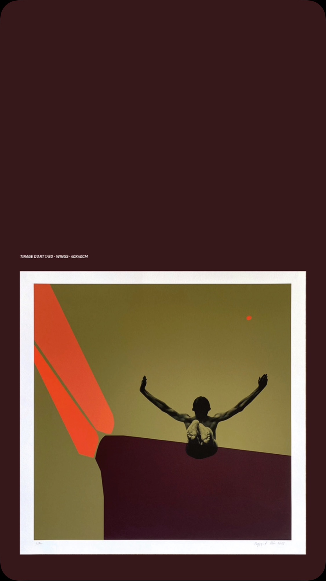 Tirages d’art série limitée 40x40cm
Sur commande
Taille personnalisée

#surmesure #decoration #decor #déco #serielimitée #tiragedart